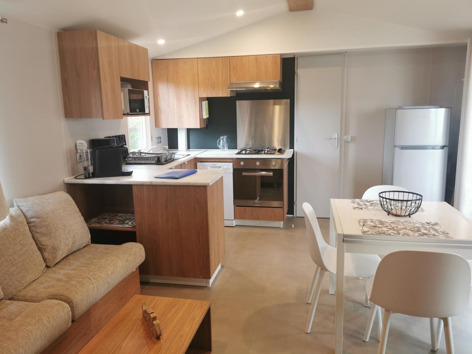 Mobilhome Vue Ocean La Costa Breizha Quiberon Exterior foto
