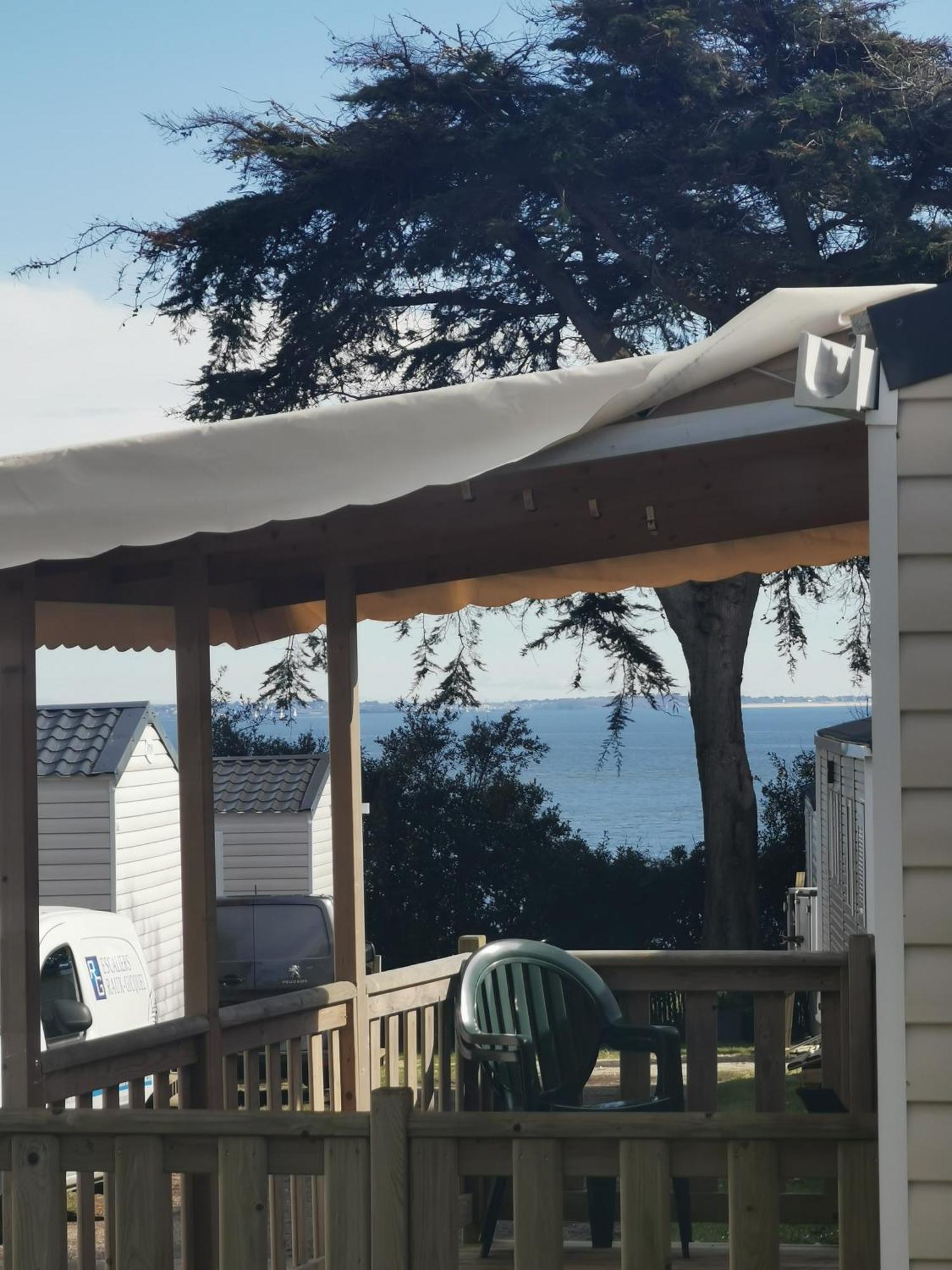 Mobilhome Vue Ocean La Costa Breizha Quiberon Exterior foto